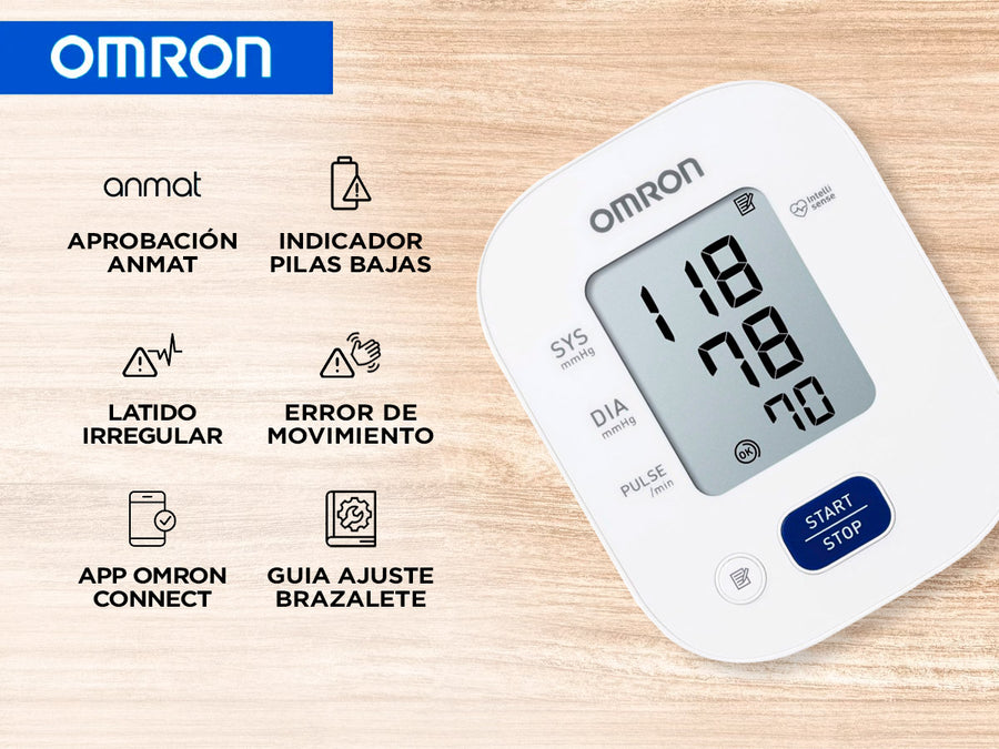 Tensiómetro digital de brazo Omron HEM-7142– Electrolab Medic
