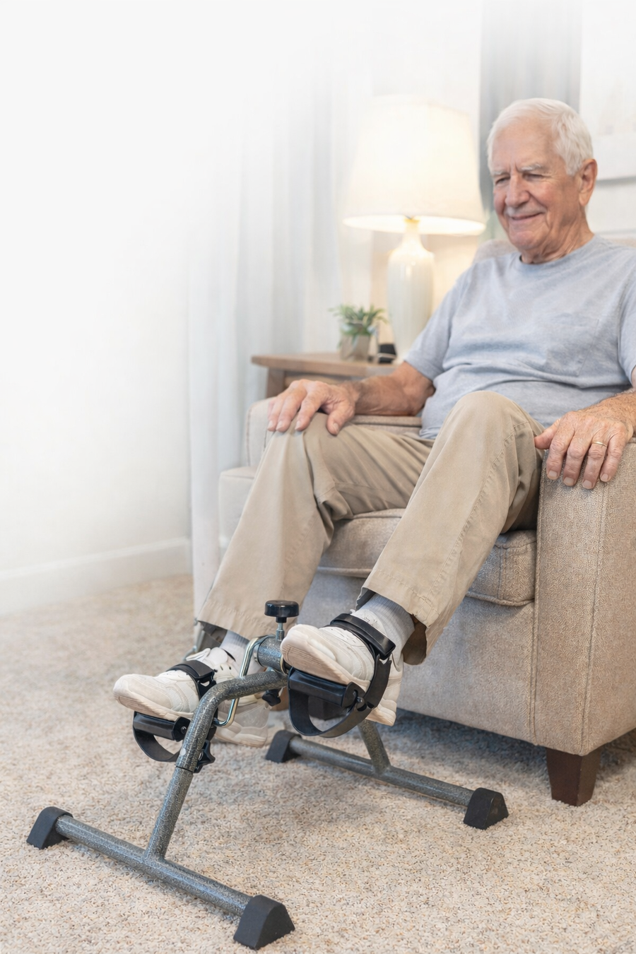 ejercitadores pedales suministros equipo medicos Ejercitador de pedal manual– Electrolab Medic