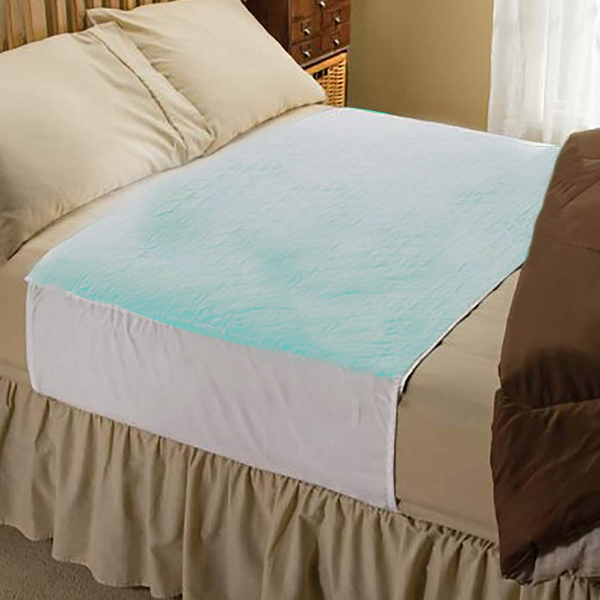Protector De Colchón Antiácaros Algodón Blanco Para Cama De 90 Cm